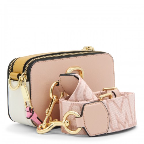 ROSE LEATHER THE SNAPSHOT CROSSBODY BAG