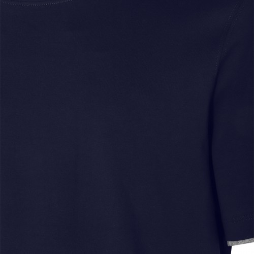 BLUE NAVY COTTON T-SHIRT