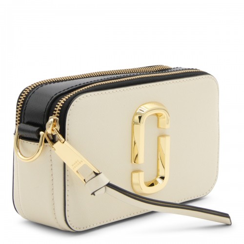 CLOUD WHITE AND MULTICOLOUR LEATHER THE SNAPSHOT CROSSBODY BAG