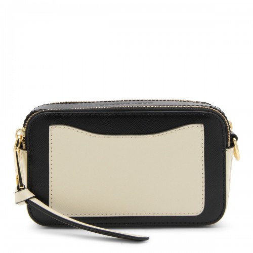 CLOUD WHITE AND MULTICOLOUR LEATHER THE SNAPSHOT CROSSBODY BAG