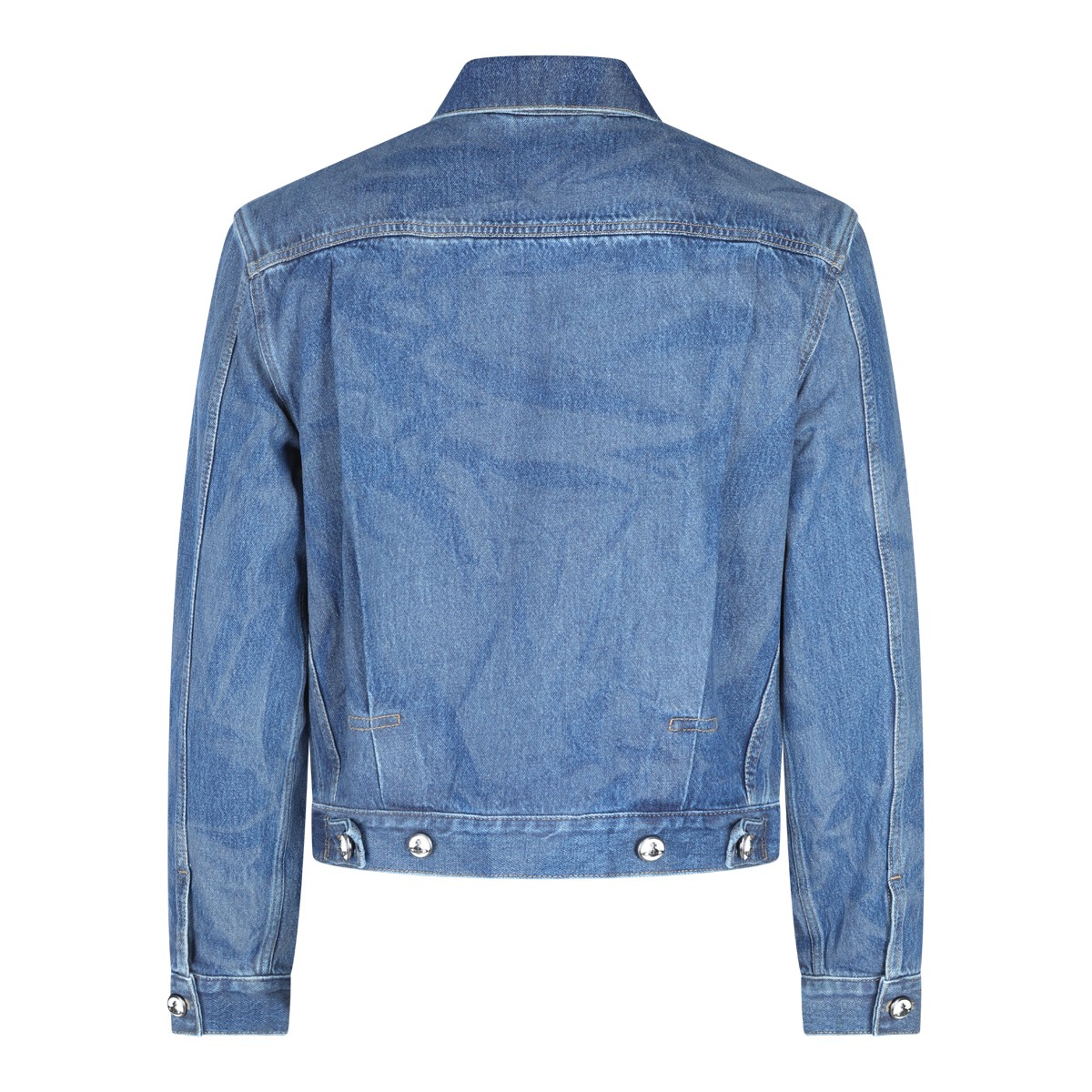 BLUE COTTON DENIM JACKET