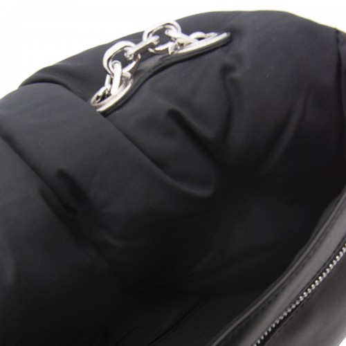 BLACK GLAM SLAM FLAP SHOULDER BAG