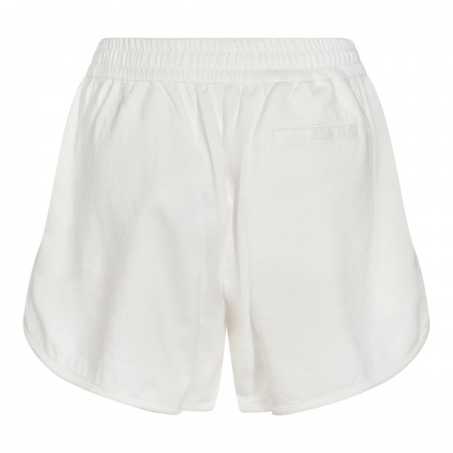 WHITE COTTON SHORTS