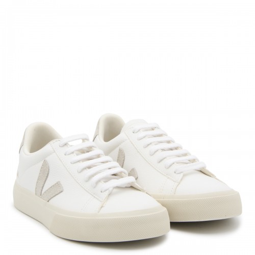 WHITE LEATHER SNEAKERS