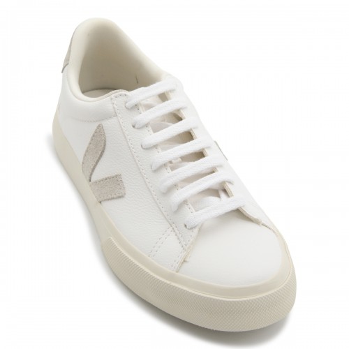 WHITE LEATHER SNEAKERS