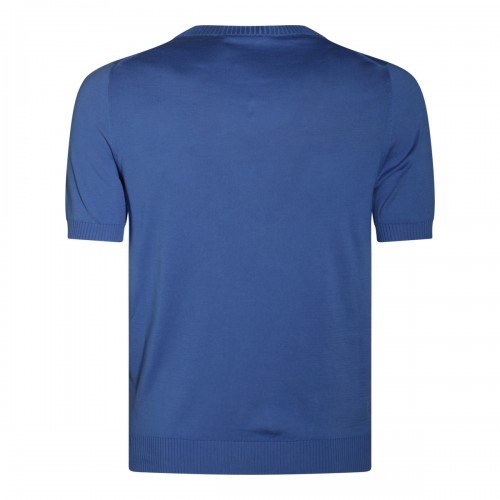 BLUE COTTON T-SHIRT