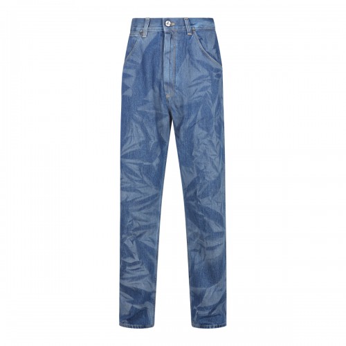 BLUE COTTON DENIM JEANS