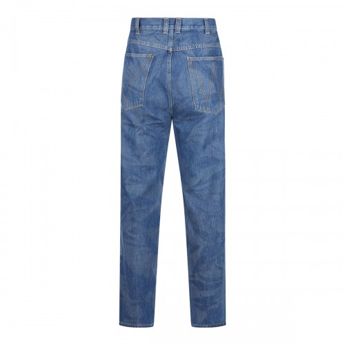 BLUE COTTON DENIM JEANS