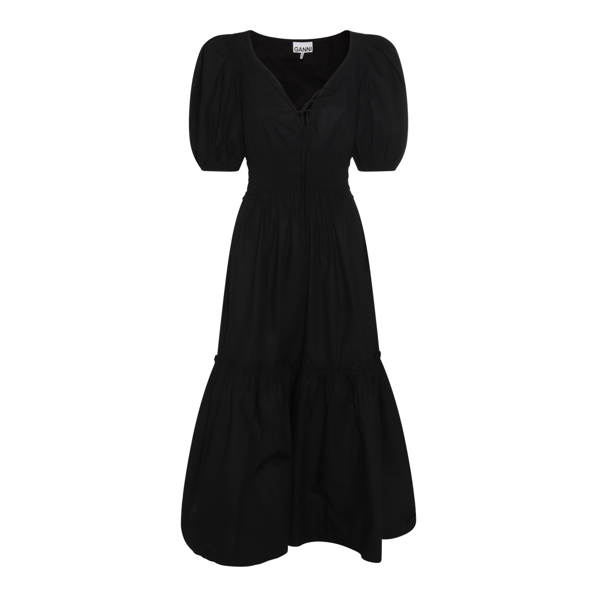 BLACK COTTON DRESS