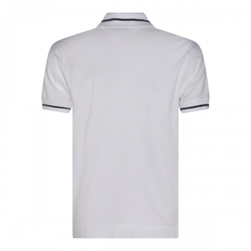 WHITE COTTON POLO SHIRT