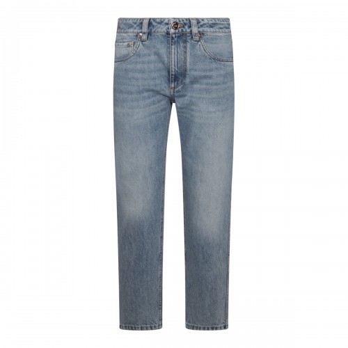 BLUE COTTON DENIM JEANS