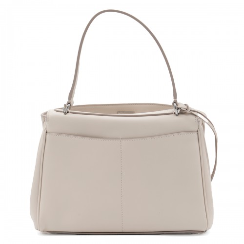 BEIGE RODEO S LEATHER TOP HANDLE BAG