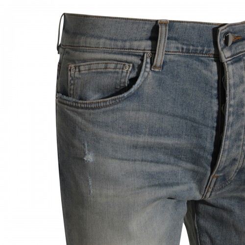 INDIGO BLUE COTTON DENIM JEANS