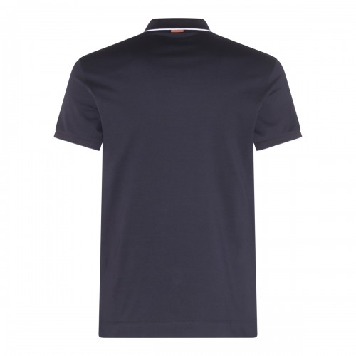NAVY COTTON POLO SHIRT 2