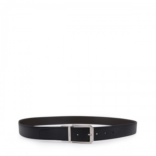 BLACK LEATHER BELT