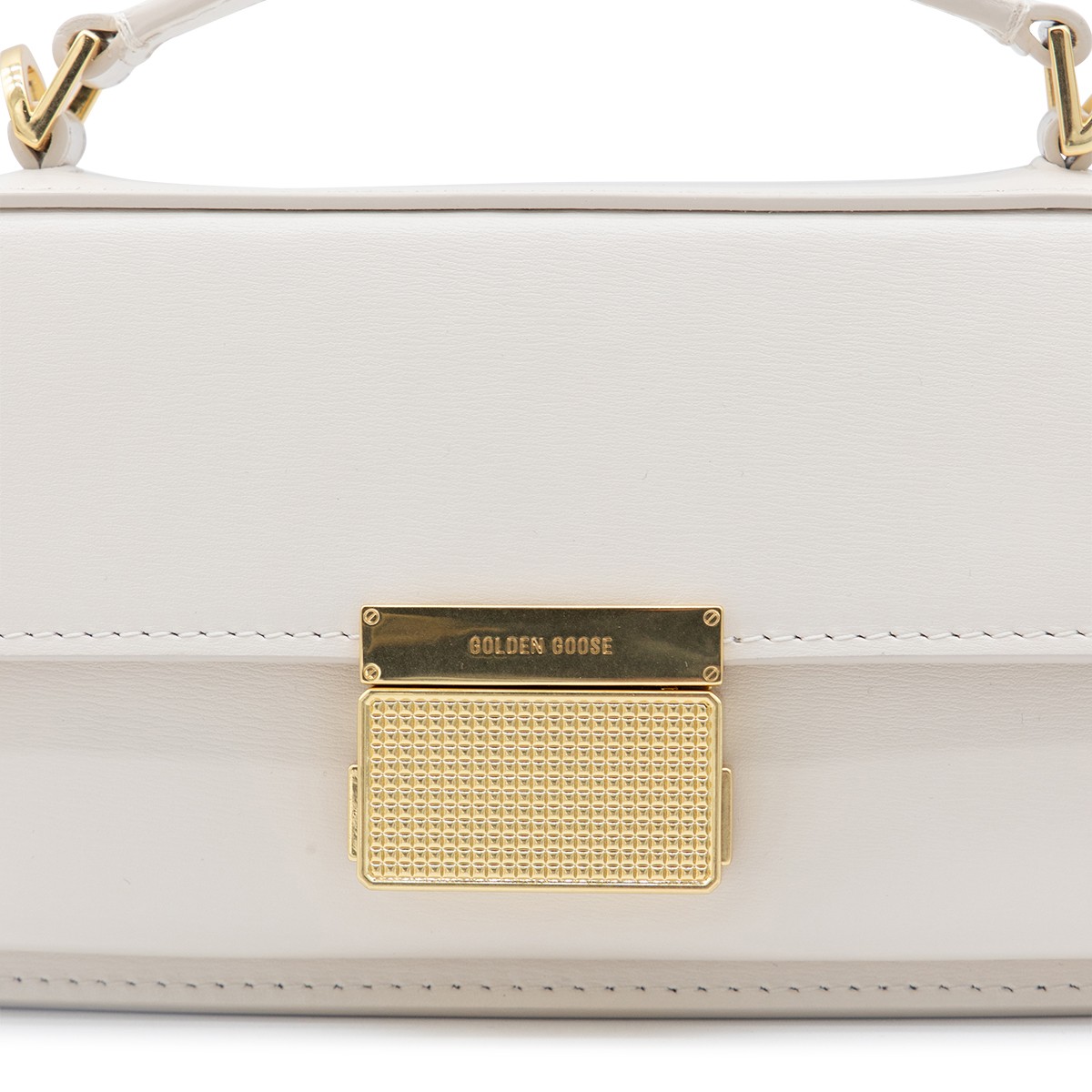 WHITE LEATHER CROSSBODY BAG WHITE LEATHER CROSSBODY BAG