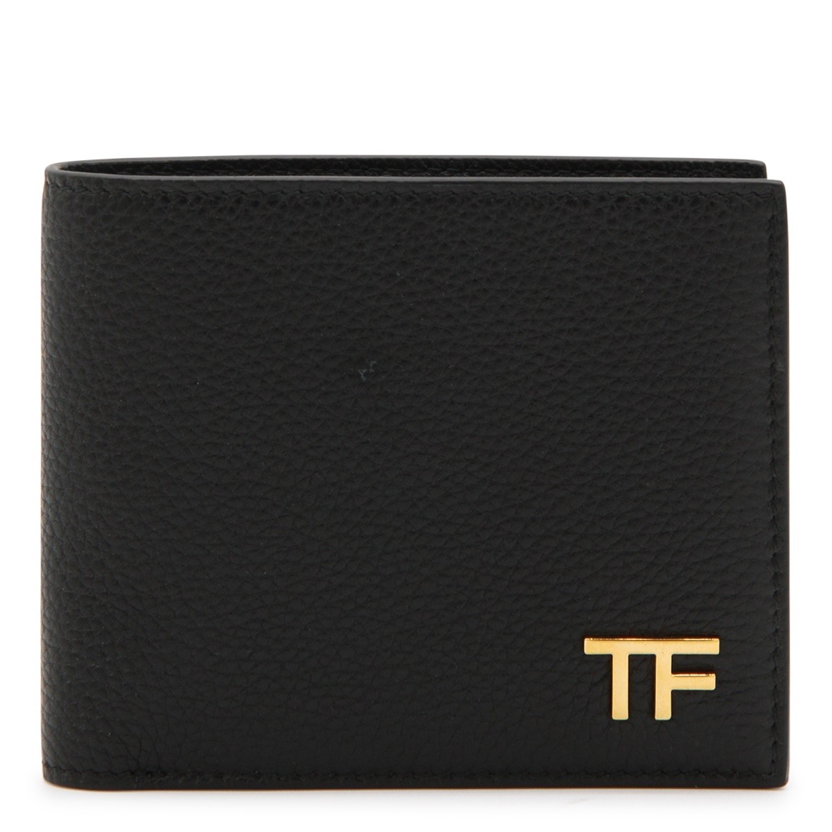 BLACK LEATHER WALLET