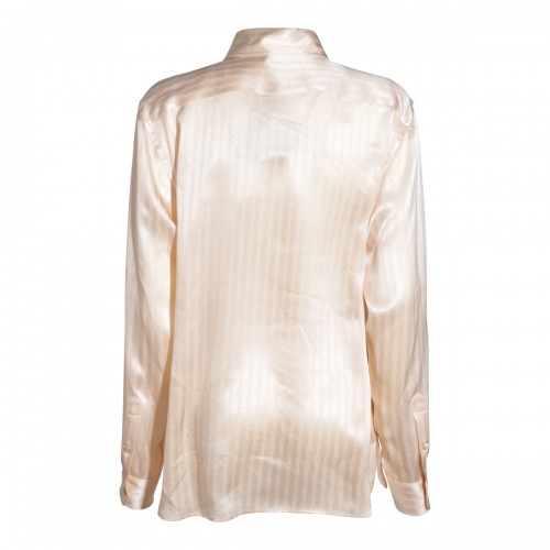 LIGHT BEIGE SILK SHIRT 2