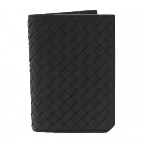 BLACK LEATHER WALLET