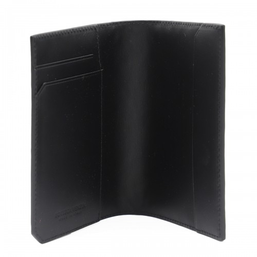 BLACK LEATHER WALLET