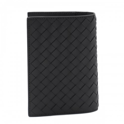 BLACK LEATHER WALLET