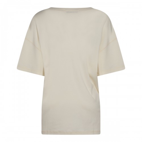 BEIGE COTTON T-SHIRT