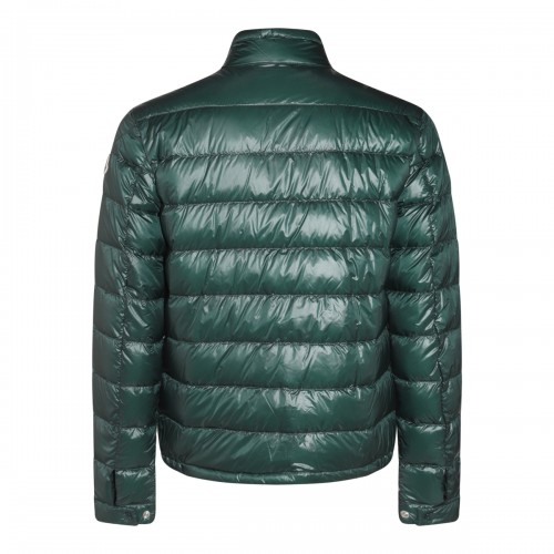 DARK GREEN DOWN JACKET