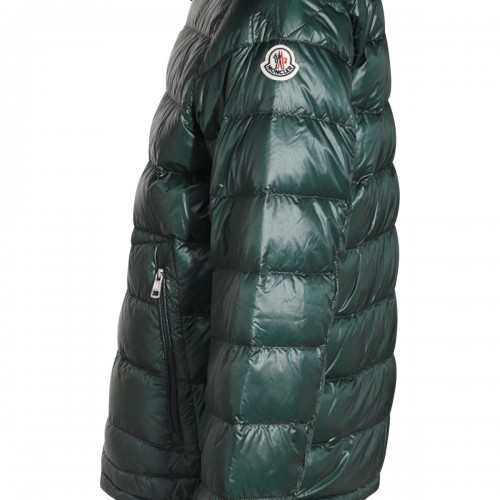 DARK GREEN DOWN JACKET