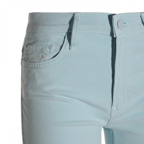 LIGHT BLUE COTTON JEANS