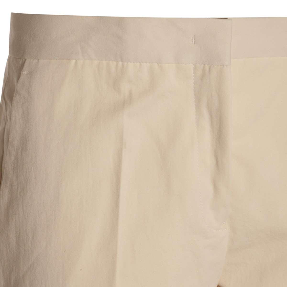 BEIGE COTTON PANTS BEIGE COTTON PANTS