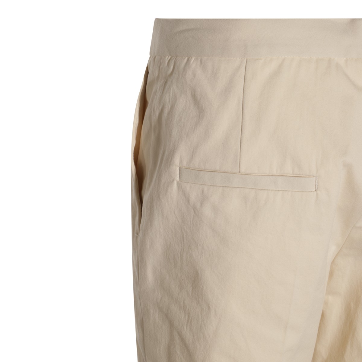 BEIGE COTTON PANTS BEIGE COTTON PANTS