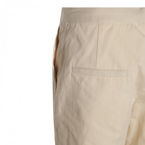 BEIGE COTTON PANTS