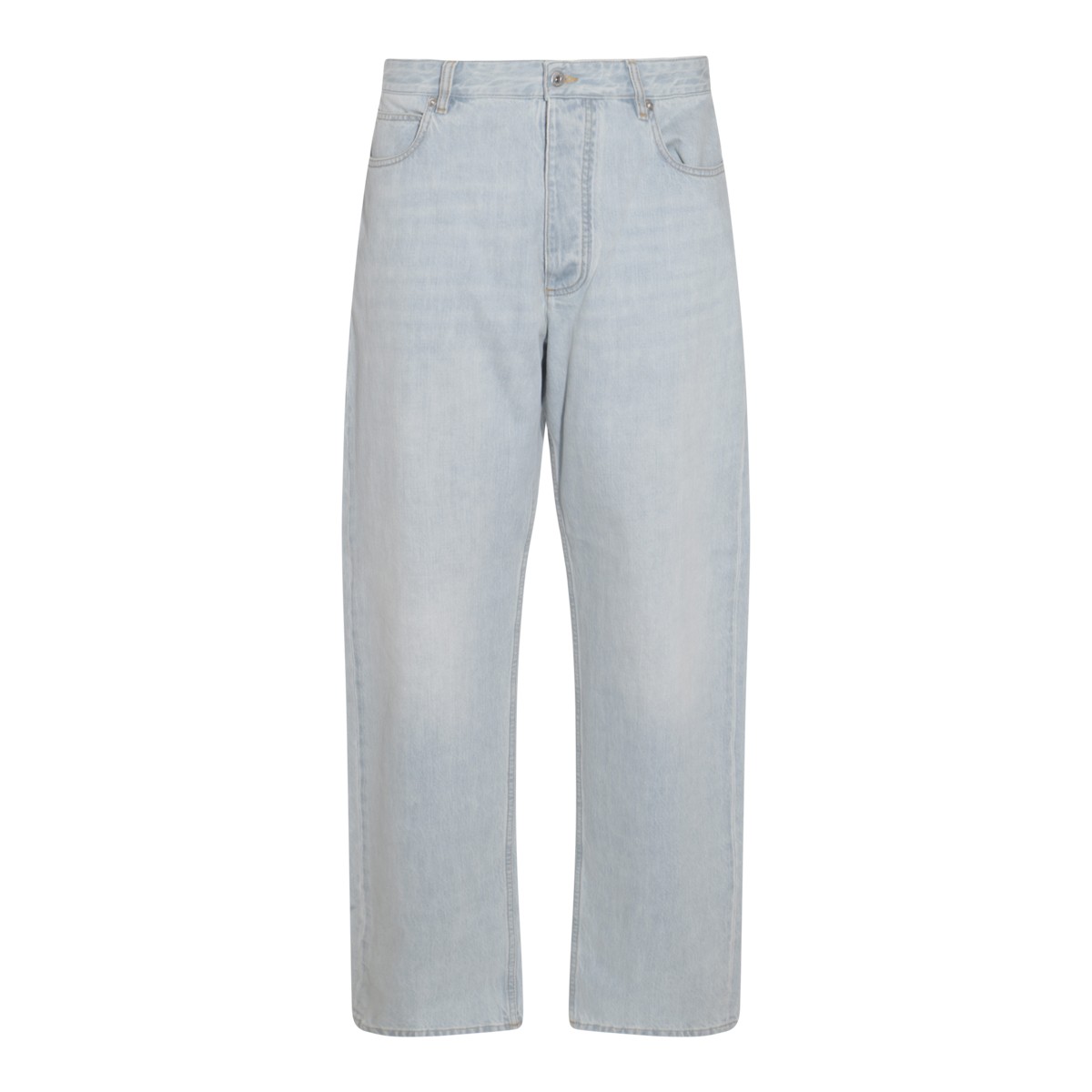 LIGHT BLUE COTTON PANTS