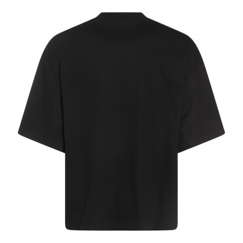 BLACK COTTON T-SHIRT