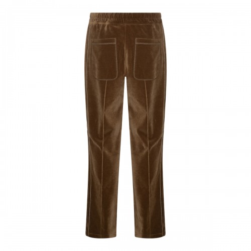 DARK GREEN COTTON PANTS