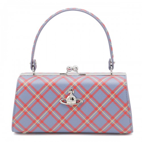 TARTAN TOP HANDLE BAG