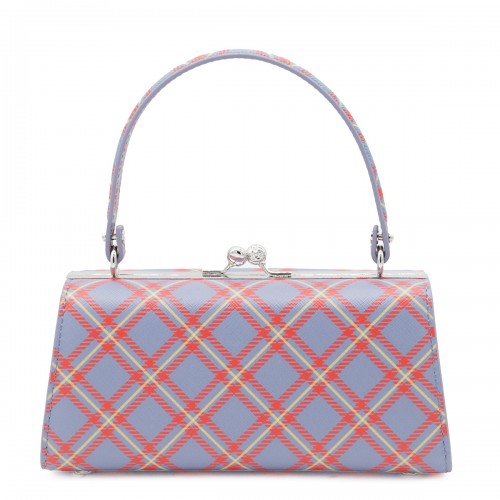 TARTAN TOP HANDLE BAG