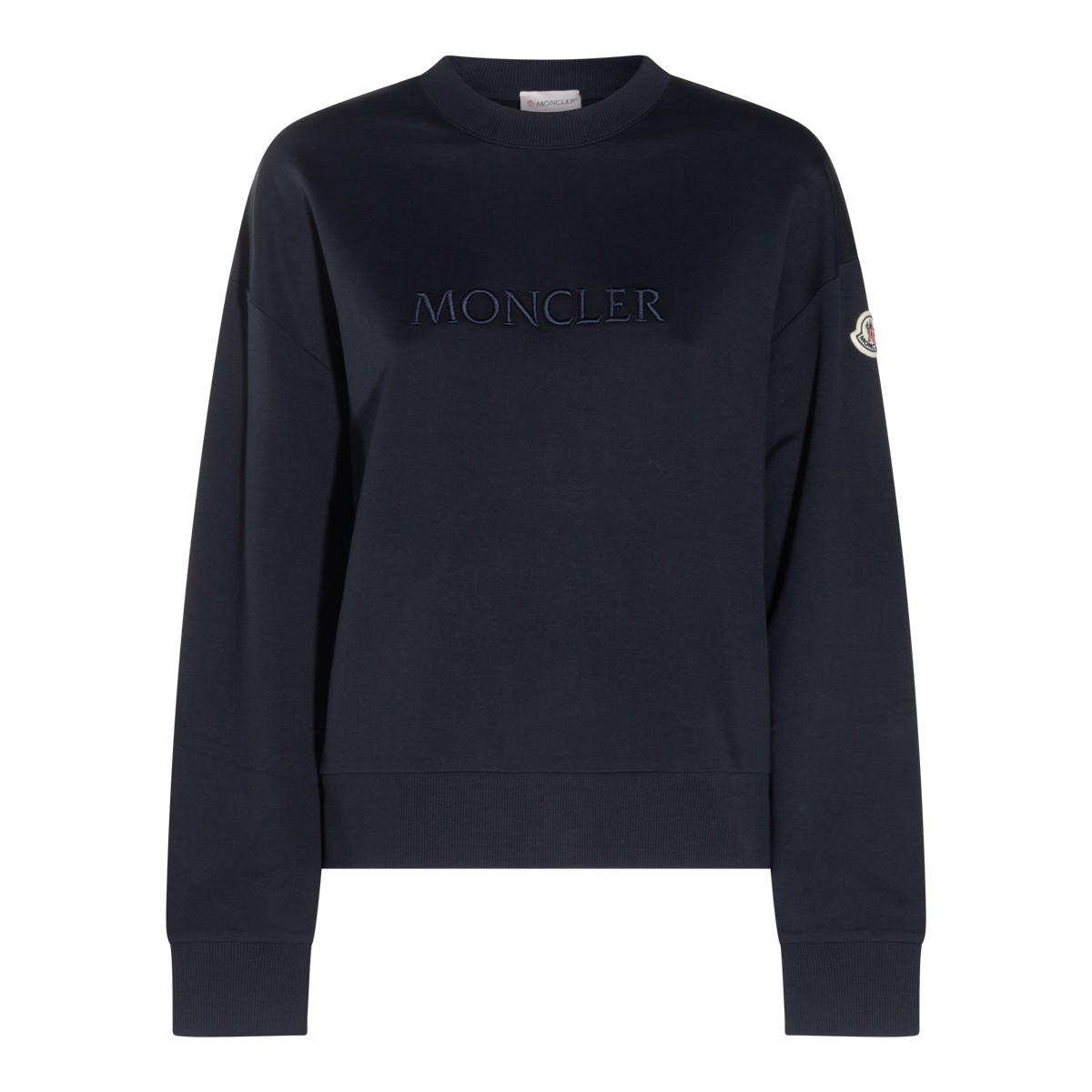 NAVY BLUE COTTON SWEATSHIRT