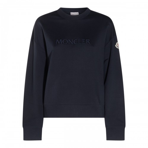 NAVY BLUE COTTON SWEATSHIRT