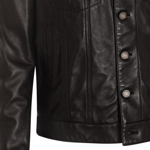 BLACK LEATHER JACKET