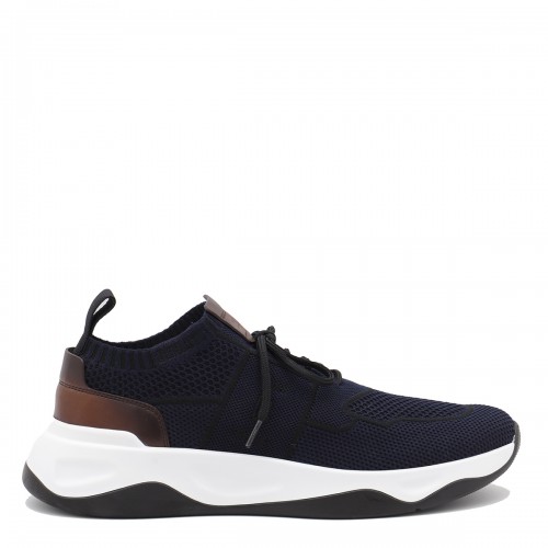 NAVY CANVAS SNEAKERS