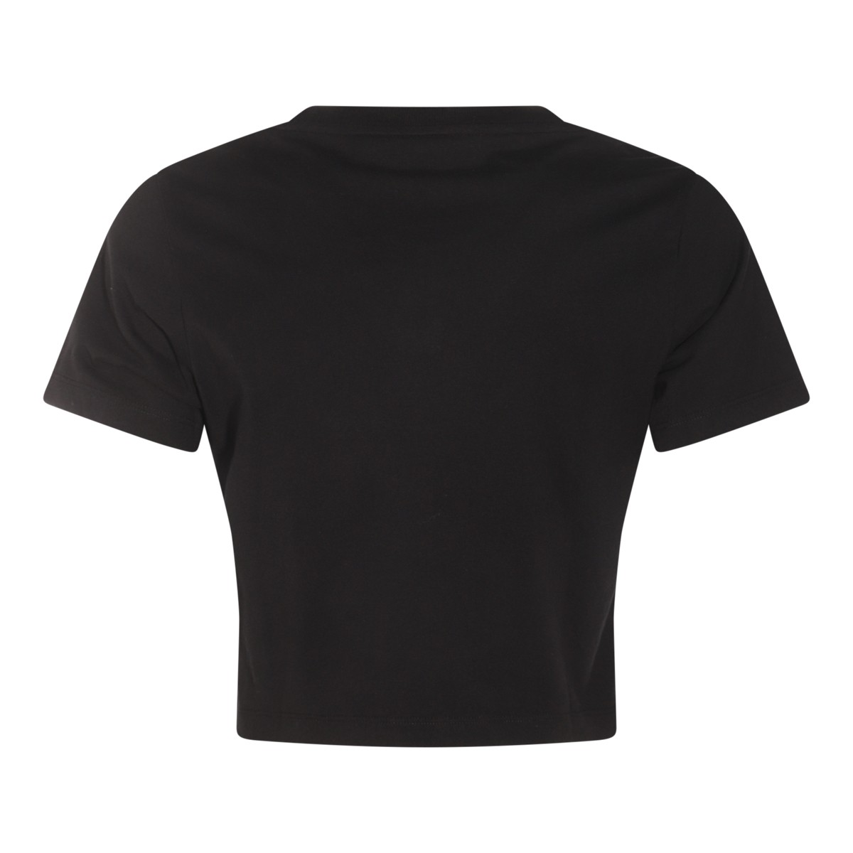 BLACK COTTON T-SHIRT