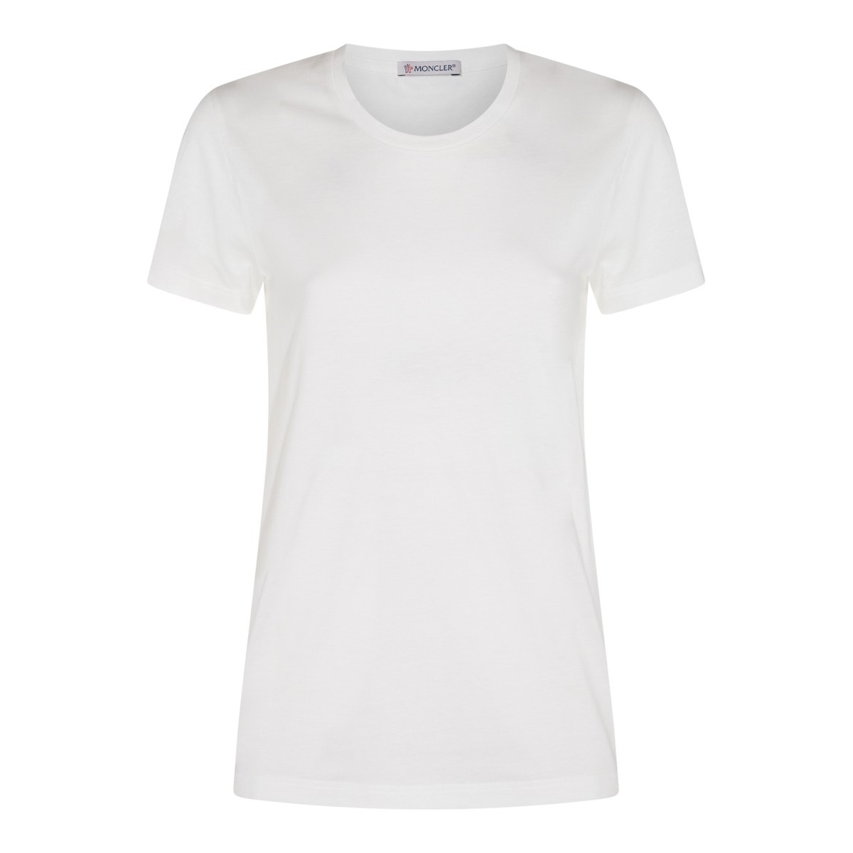 WHITE COTTON T-SHIRT