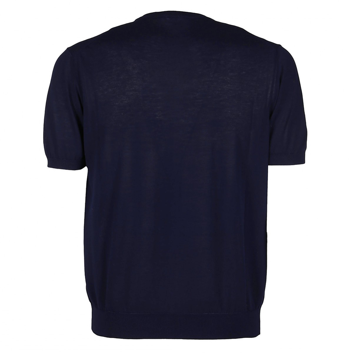 DARK BLUE COTTON T-SHIRT