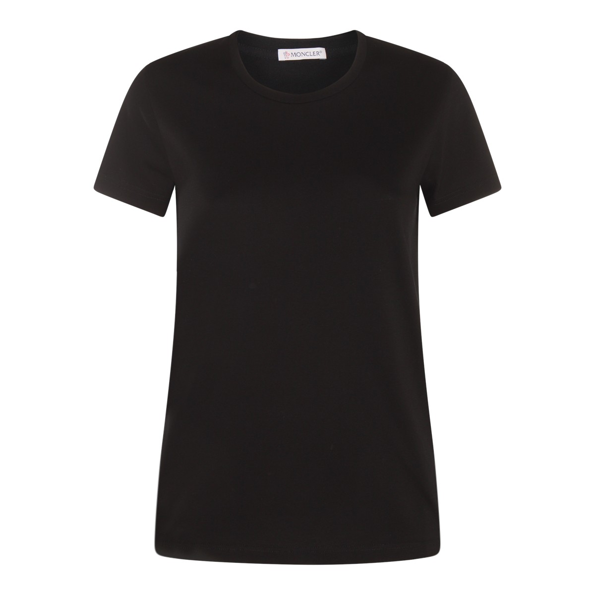 BLACK COTTON T-SHIRT