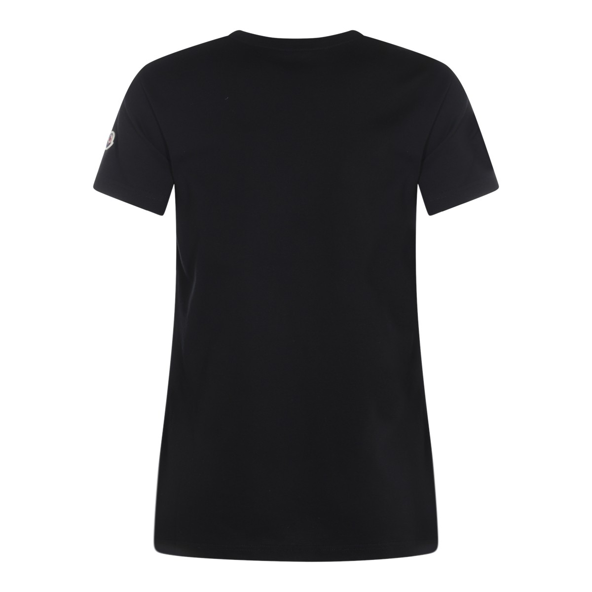 BLACK COTTON T-SHIRT