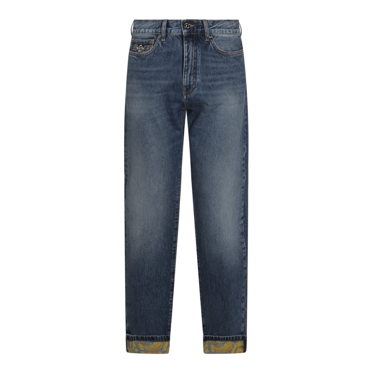 INDIGO BLUE COTTON JEANS