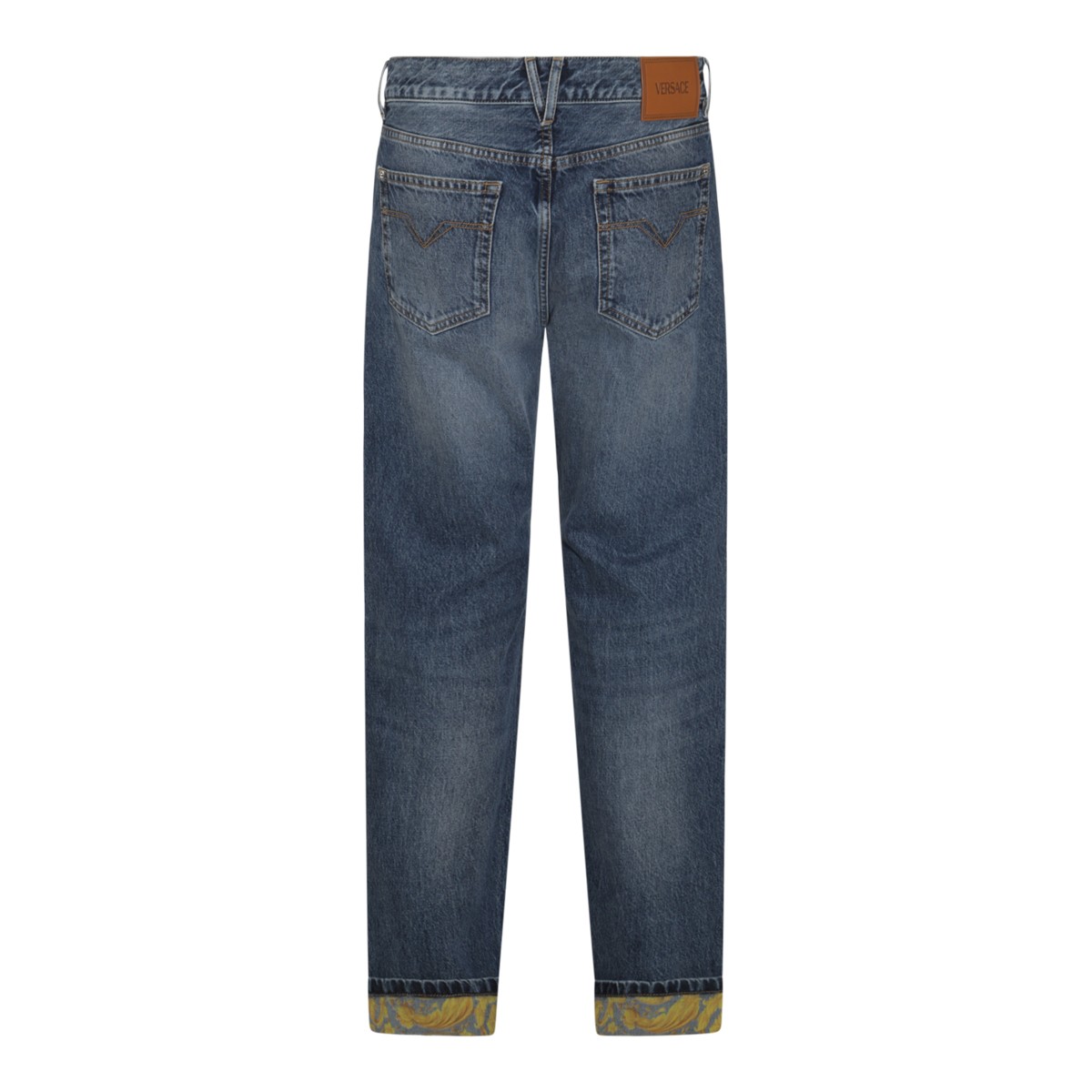 INDIGO BLUE COTTON JEANS