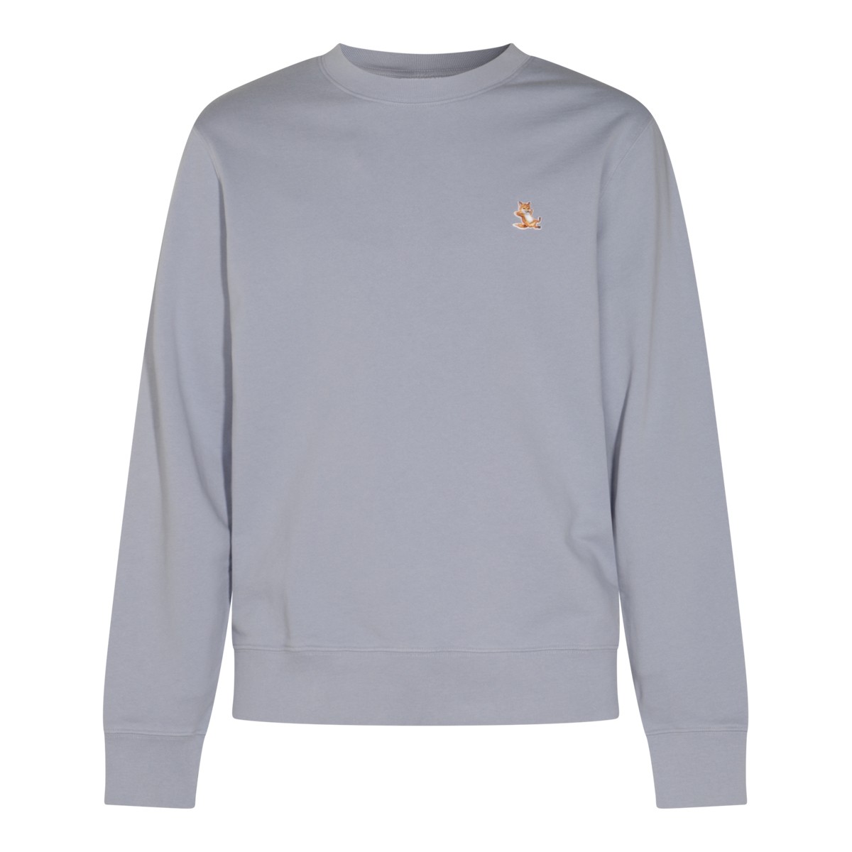 LIGHT BLUE COTTON SWEATSHIRT