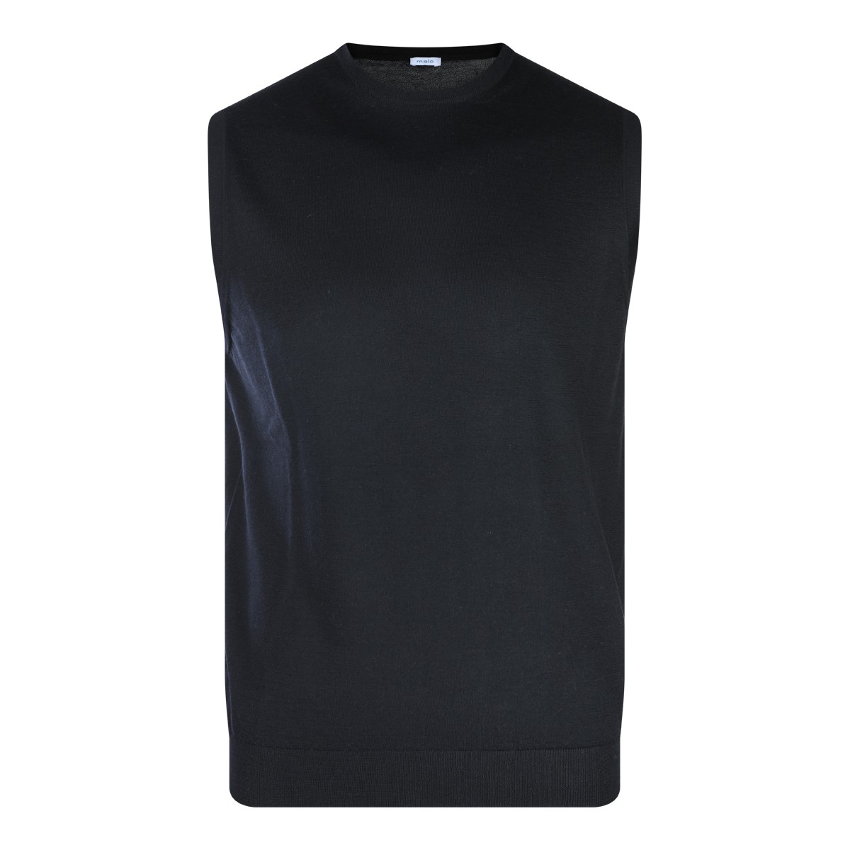 BLACK WOOL KNITWEAR